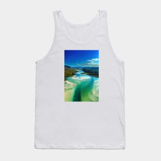 The Hill Inlet, Whitsundays Tank Top